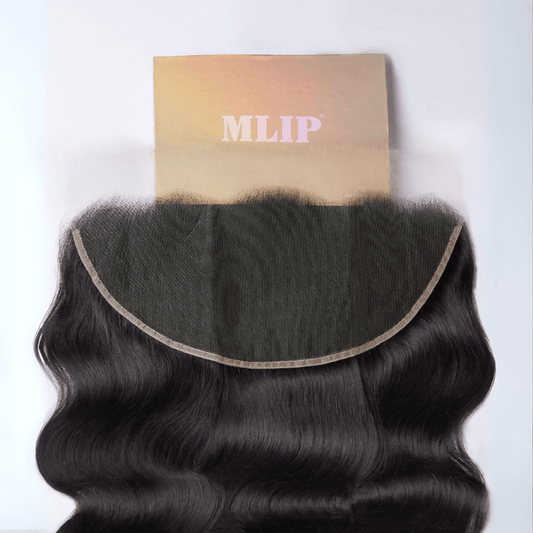 Mlip 13x6/5x5 HD Invisible Swiss Lace Pre-plucked Closure Natural Hairline Body Wave Raw Hair HD Lace Closure