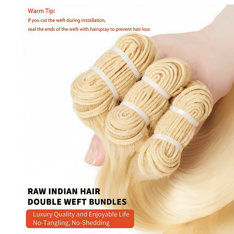 MLIP Raw 15A Indian Hair Natural Black Brown Highlight Body Wave 100% Virgin Hair Bundles