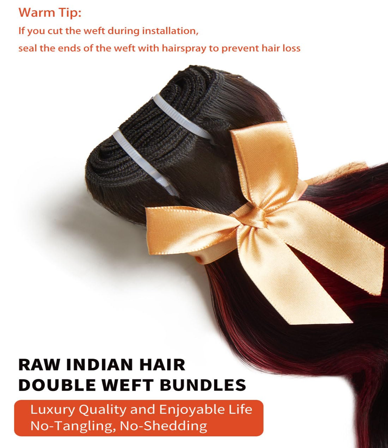 MLIP Raw Indian Human Hair Body Wave Single Bundles, 3X Longer Lifespan,100% Unprocessed Raw Hair, No Tangle & Shedding, Silky Soft After Multiple Washes, P1B99J Color