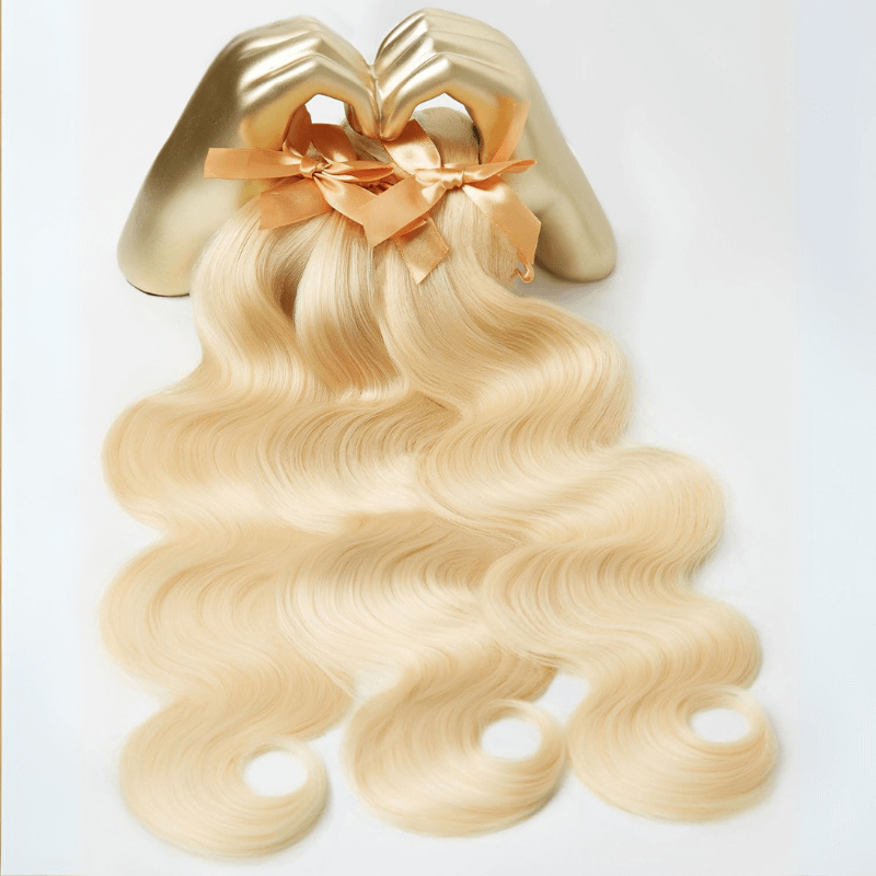 MLIP Raw 15A Indian Hair Natural Black Brown Highlight Body Wave 100% Virgin Hair Bundles