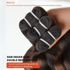 MLIP Raw 15A Indian Hair Natural Black Brown Highlight Body Wave 100% Virgin Hair Bundles